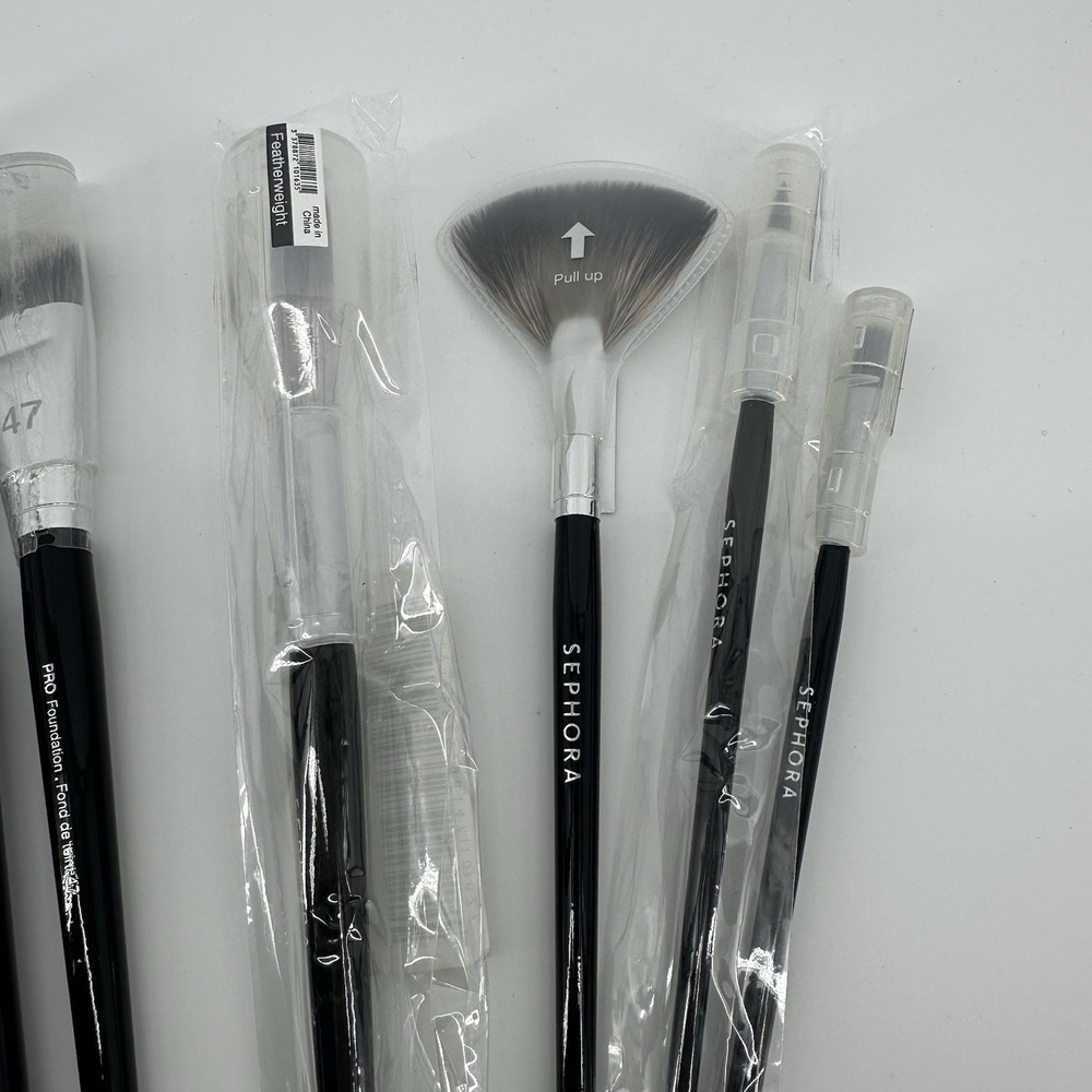 Sephora PRO Brush‎ Lot #47 #55 #59 #93 #65 #40 #45 New 7 Piece Lot - Picture 3 of 3